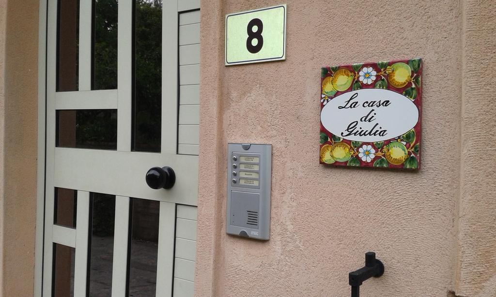 Ferienwohnung La Casa Di Giulia Forza dʼAgro Exterior foto
